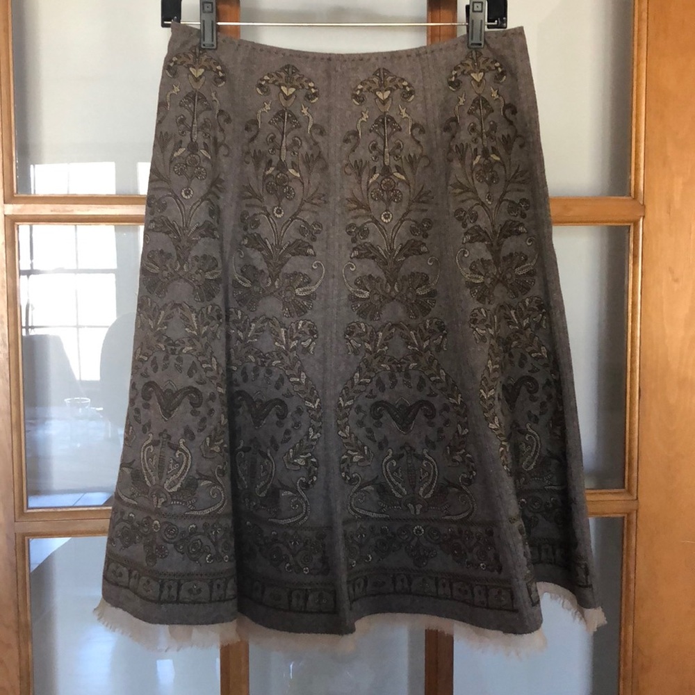 Brown skirt